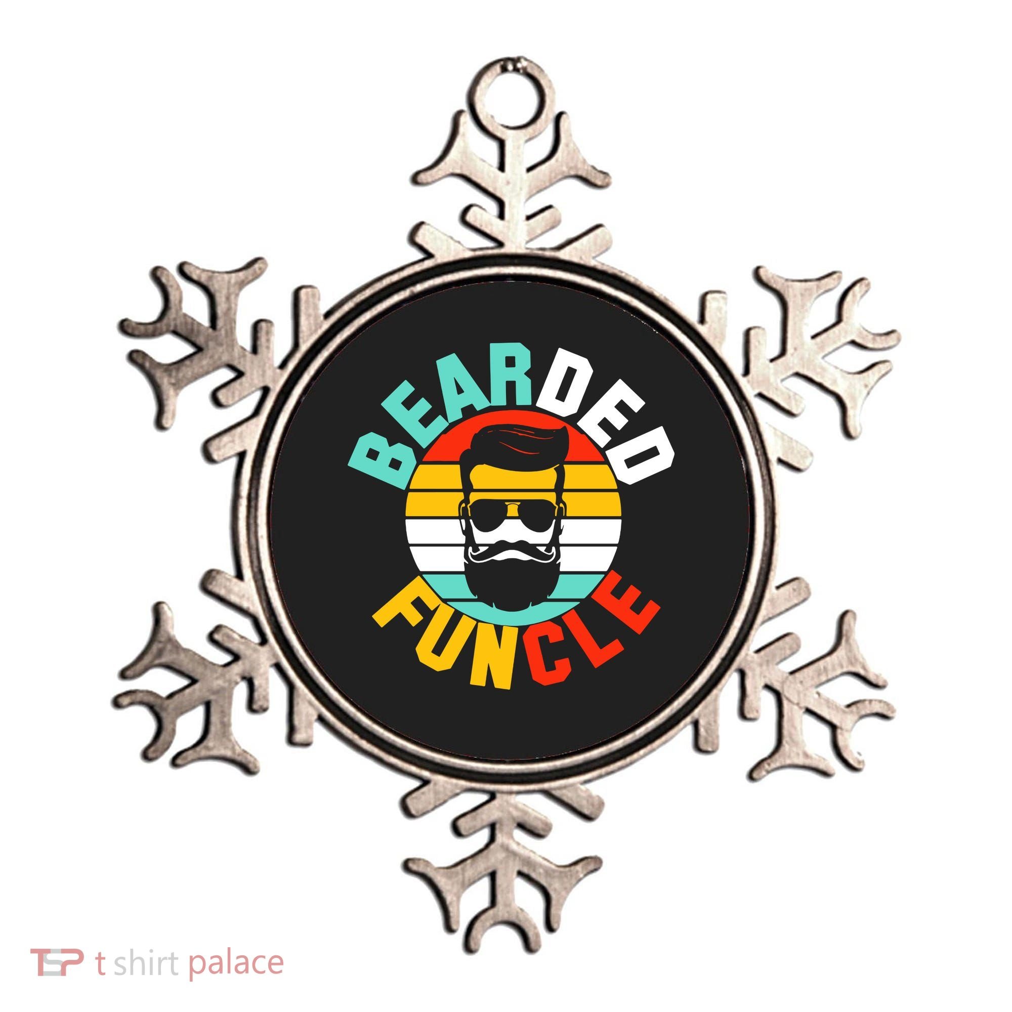 Bearded Funcle Ornament