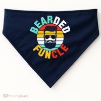 Bearded Funcle USA-Made Doggie Bandana thumb 0