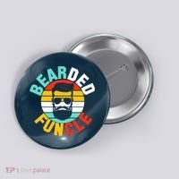 Bearded Funcle Button thumb 0