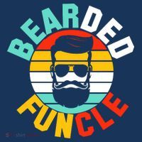 Bearded Funcle Baby Bodysuit thumb 2