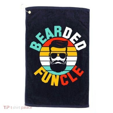 Bearded Funcle Golf Towel