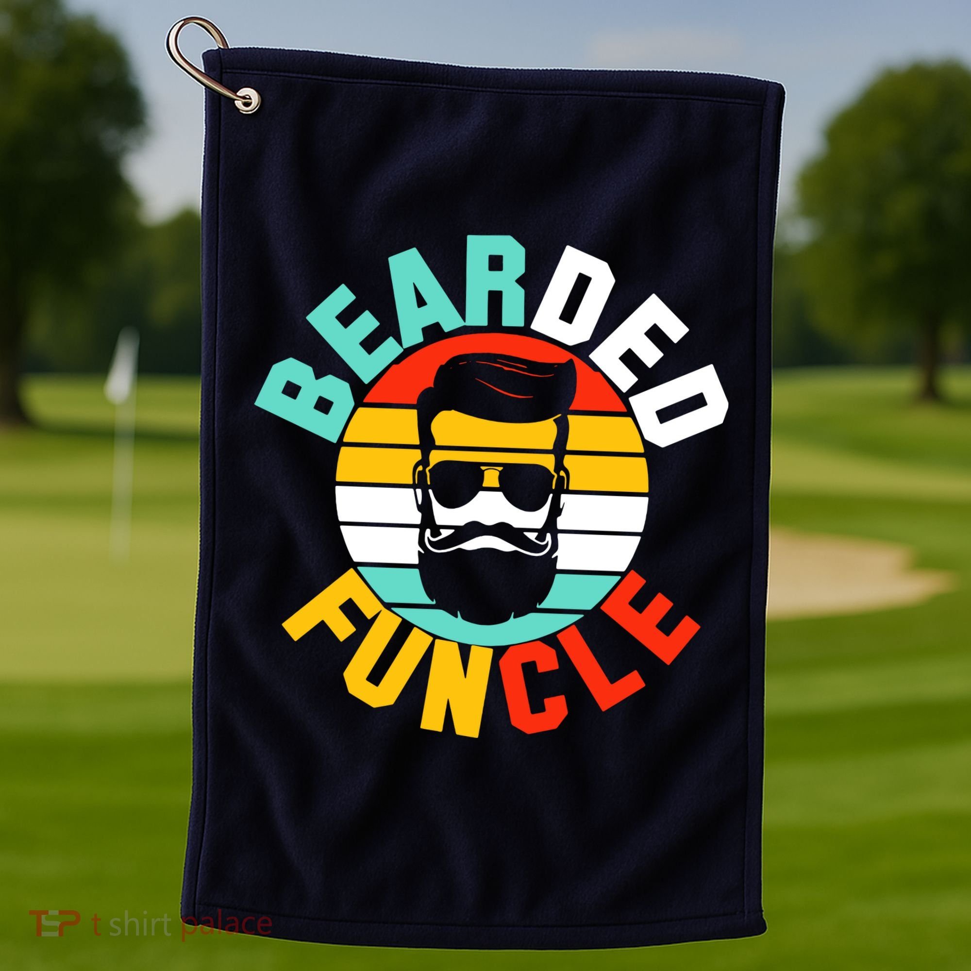 Bearded Funcle Golf Towel