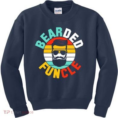 Bearded Funcle Kids Sweatshirt