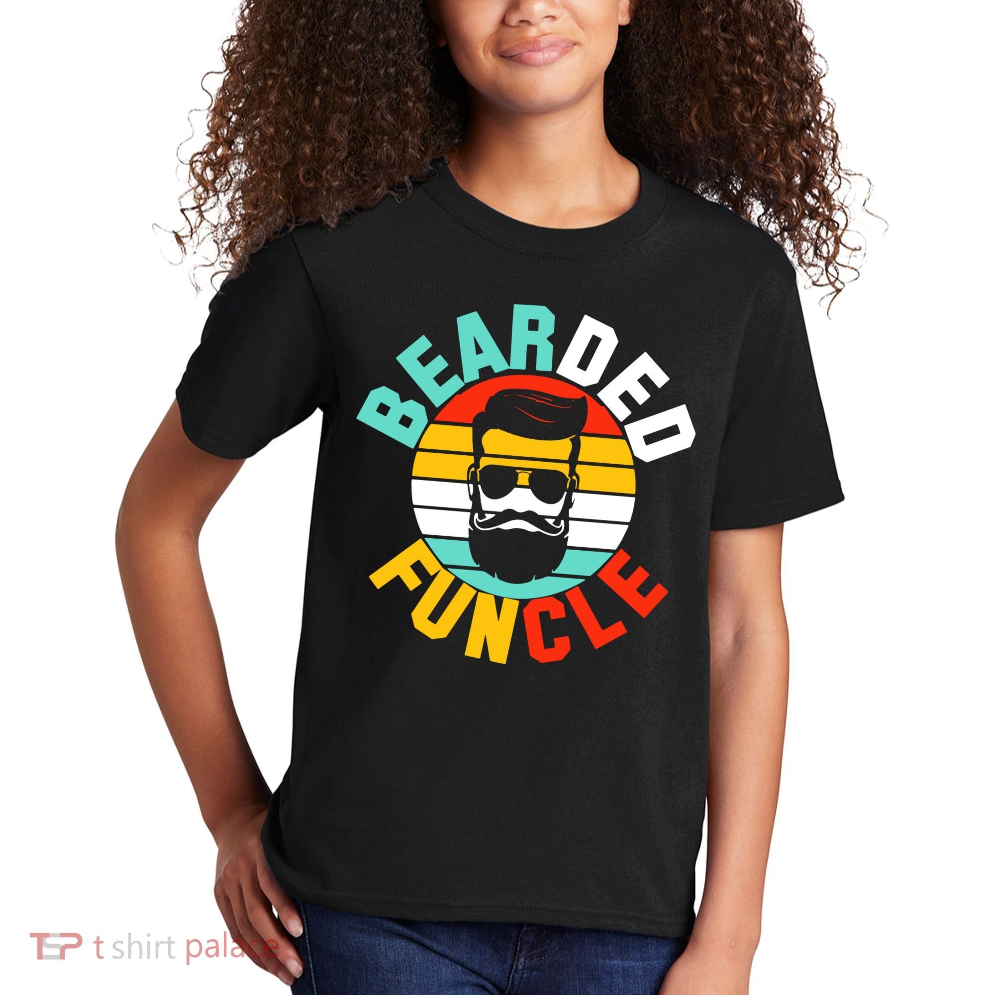 Bearded Funcle Kids T-Shirt