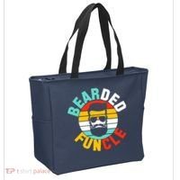 Bearded Funcle Tote Bag thumb 2