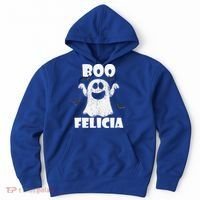 Bye Felicia BOO FELICIA Funny Halloween Ghost Hoodie thumb 0