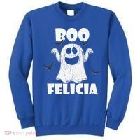 Bye Felicia BOO FELICIA Funny Halloween Ghost Sweatshirt thumb 0