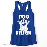Bye Felicia BOO FELICIA Funny Halloween Ghost Women's Tank Top thumb 0