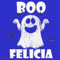 Bye Felicia BOO FELICIA Funny Halloween Ghost Baby Bodysuit thumb 2
