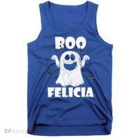 Bye Felicia BOO FELICIA Funny Halloween Ghost Tank Top thumb 0