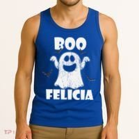 Bye Felicia BOO FELICIA Funny Halloween Ghost Tank Top thumb 3