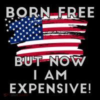 Born Free But Now I Am Expensive Funny Coffee Mug thumb 5