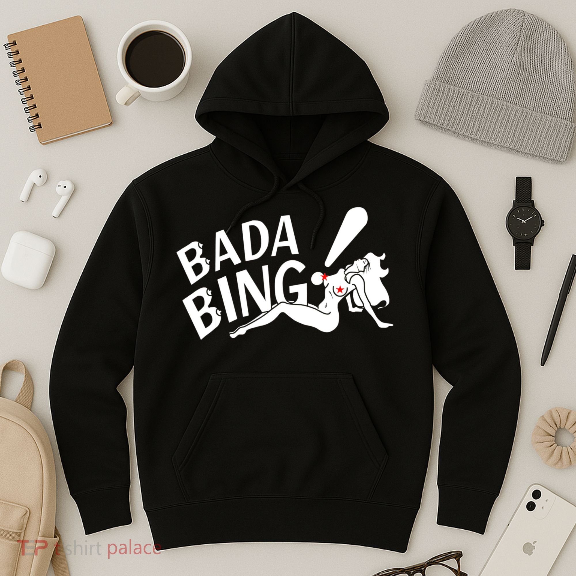 Bada Funny Bings Men's For Men Women Hoodie