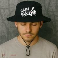 Bada Funny Bings Men's For Men Women Bucket Hat thumb 2