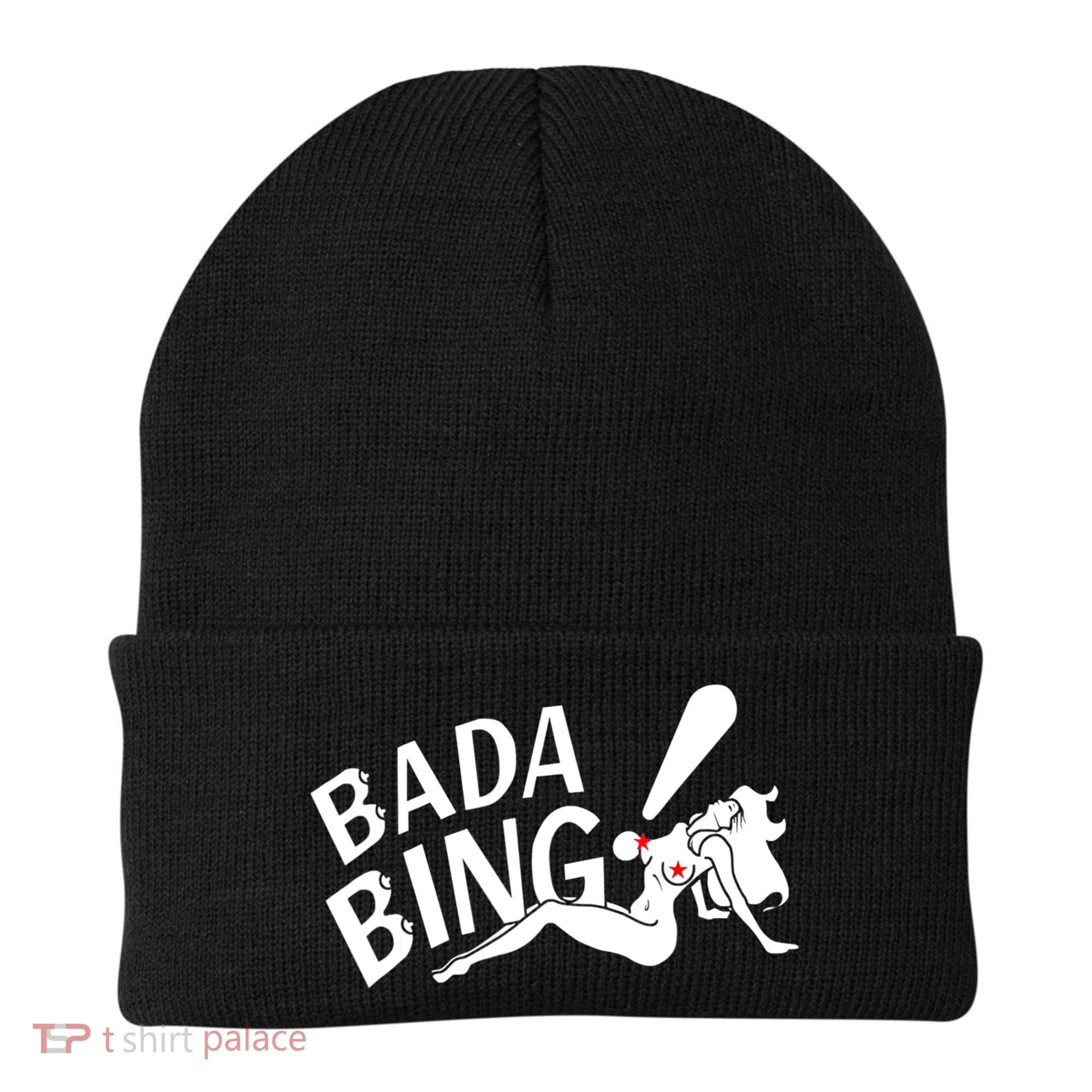 Bada Funny Bings Men's For Men Women Beanie