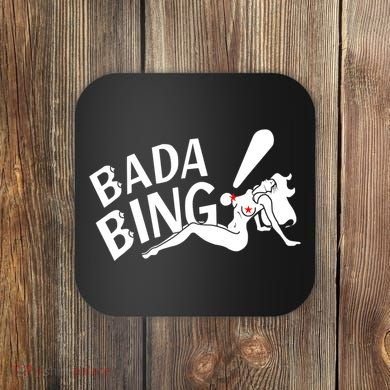 Bada Funny Bings Men's For Men Women Coaster