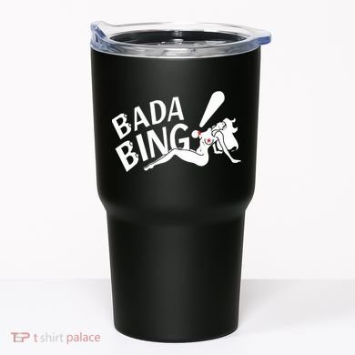 Bada Funny Bings Men's For Men Women Tumbler