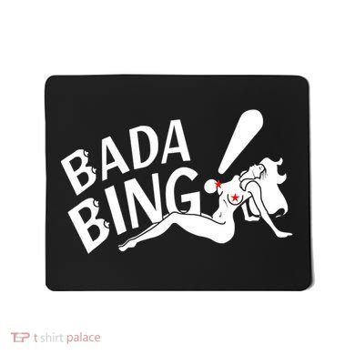Bada Funny Bings Men's For Men Women Mousepad