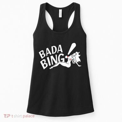 Bada Funny Bings Men's For Men Women Women's Tank Top