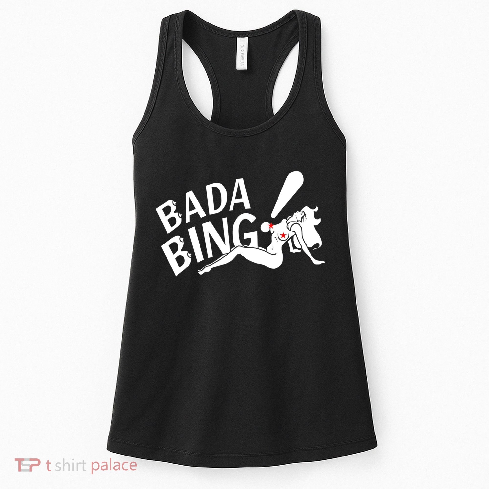 Bada Funny Bings Men's For Men Women Women's Tank Top