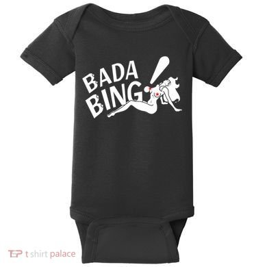 Bada Funny Bings Men's For Men Women Baby Bodysuit