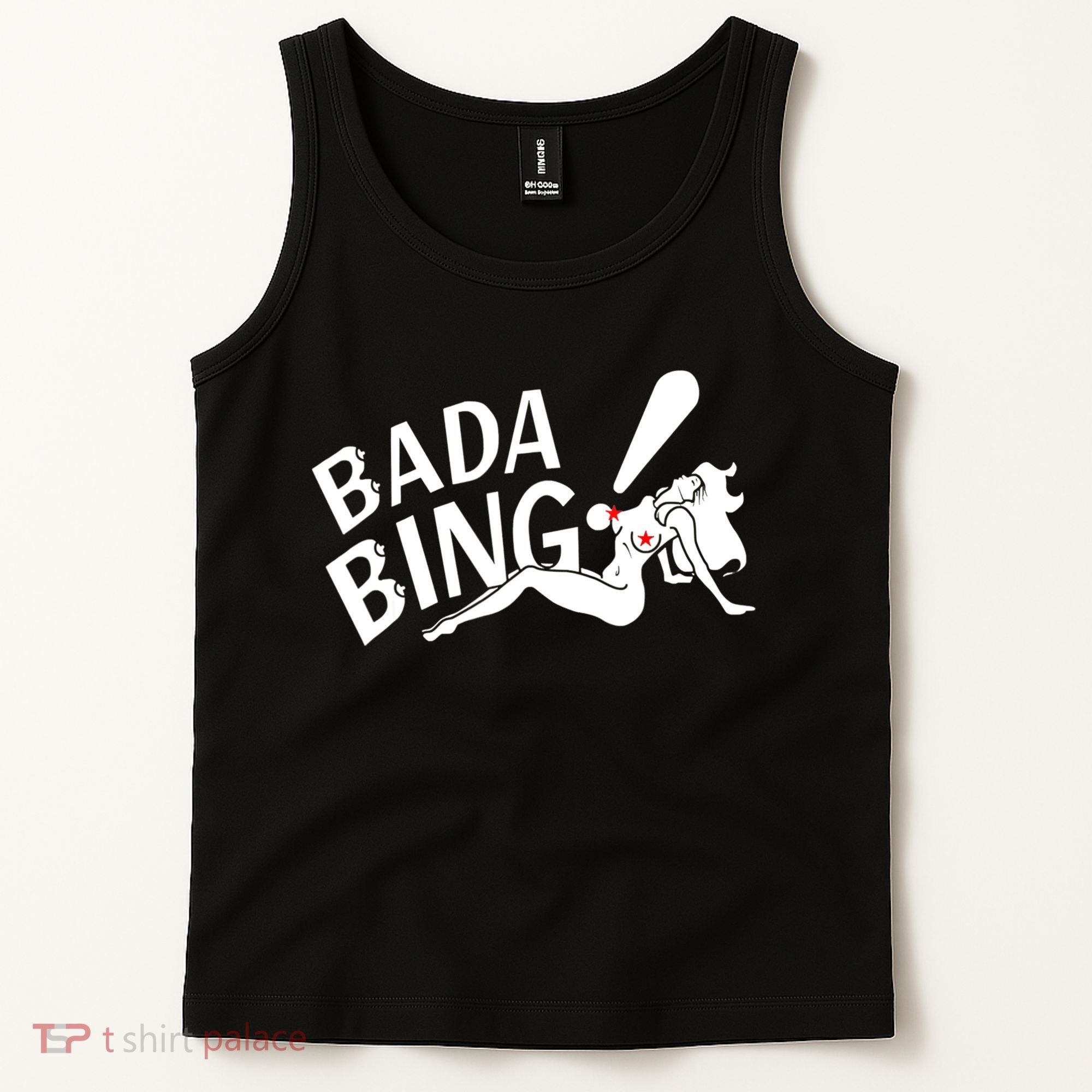 Bada Funny Bings Men's For Men Women Tank Top