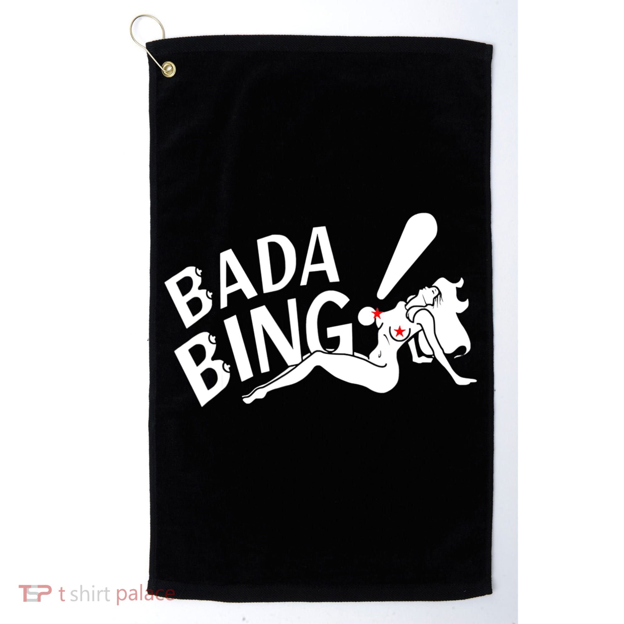 Bada Funny Bings Men's For Men Women Golf Towel