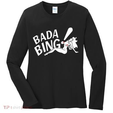 Bada Funny Bings Men's For Men Women Women's Long Sleeve Shirt