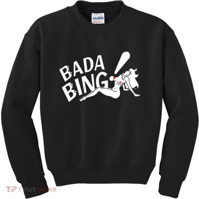 Bada Funny Bings Men's For Men Women Kids Sweatshirt
