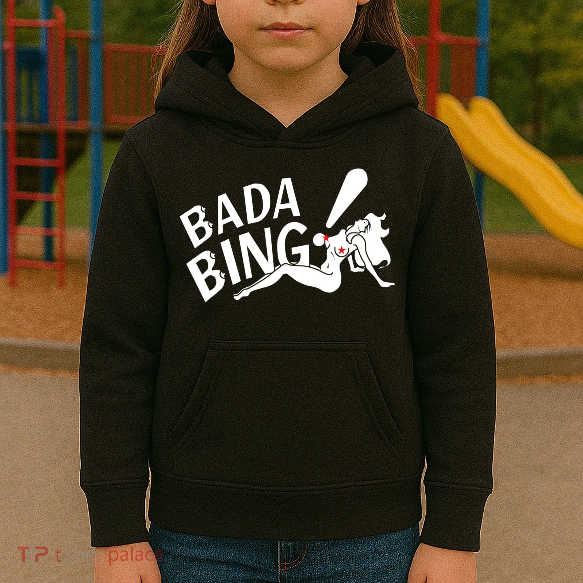 Bada Funny Bings Men's For Men Women Kids Hoodie