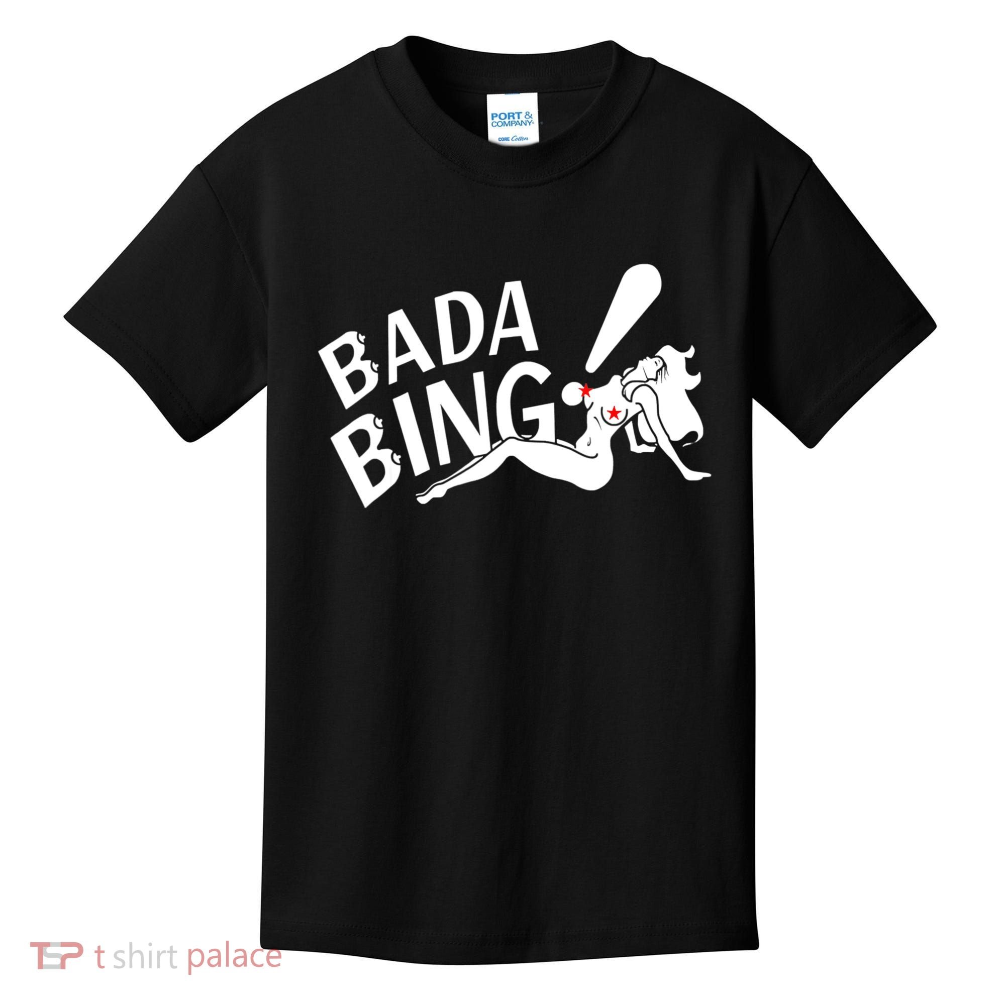 Bada Funny Bings Men's For Men Women Kids T-Shirt