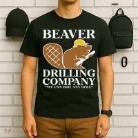 Beaver Fan Beaver Lover Funny Beaver Cute Beaver T-Shirt thumb 6