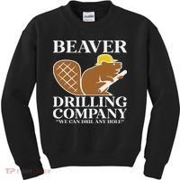 Beaver Fan Beaver Lover Funny Beaver Cute Beaver Kids Sweatshirt thumb 0