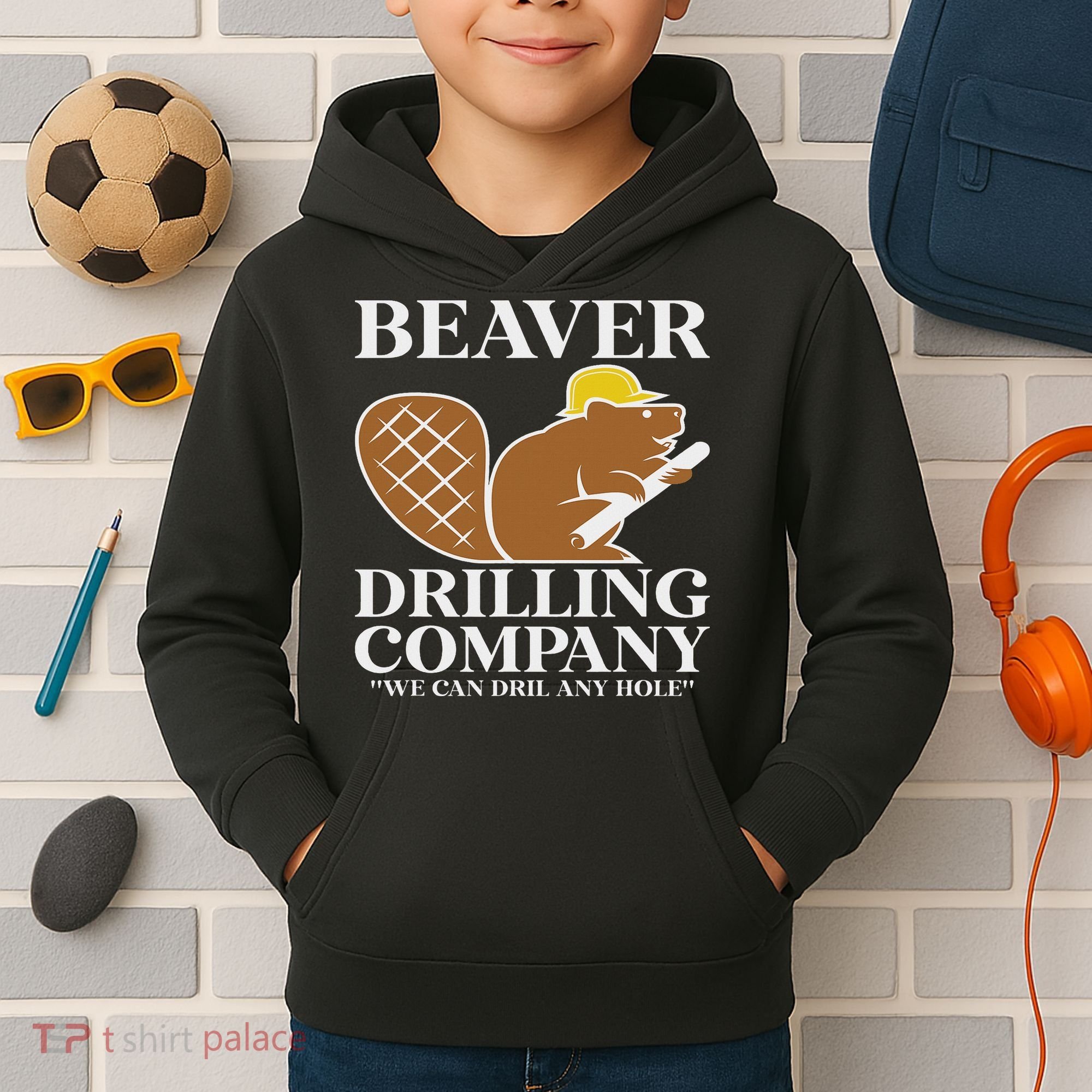 Beaver Fan Beaver Lover Funny Beaver Cute Beaver Kids Hoodie