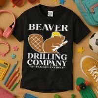 Beaver Fan Beaver Lover Funny Beaver Cute Beaver Kids T-Shirt thumb 3