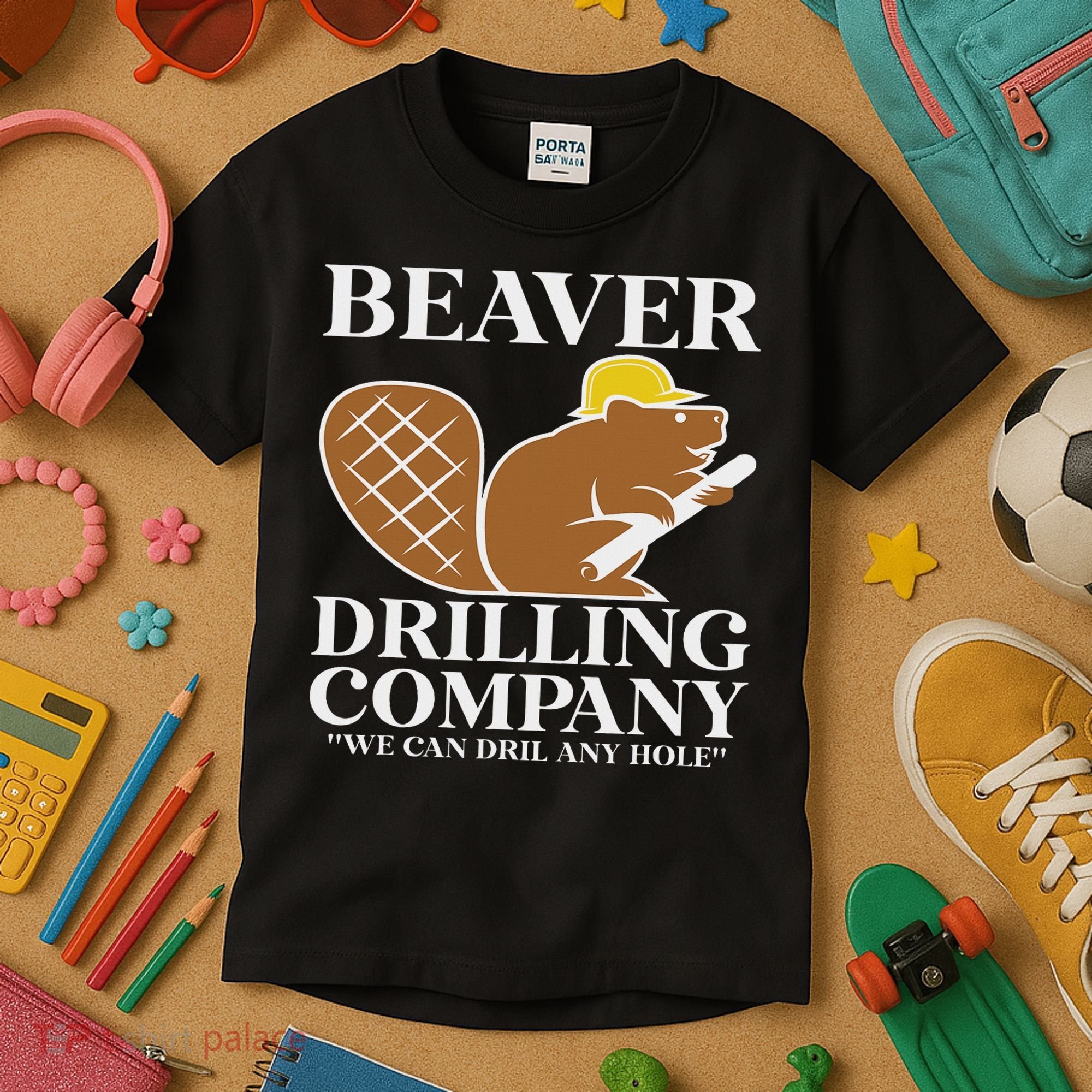 Beaver Fan Beaver Lover Funny Beaver Cute Beaver Kids T-Shirt