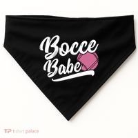 Bocce Funny Bocce Player Italian Bowling Bocce Ball Gift USA-Made Doggie Bandana thumb 0