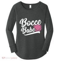 Bocce Funny Bocce Player Italian Bowling Bocce Ball Gift Women's Perfect Tri Tunic Long Sleeve Shirt thumb 0