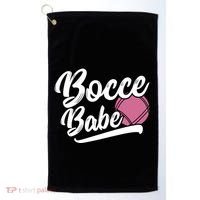 Bocce Funny Bocce Player Italian Bowling Bocce Ball Gift Golf Towel thumb 0