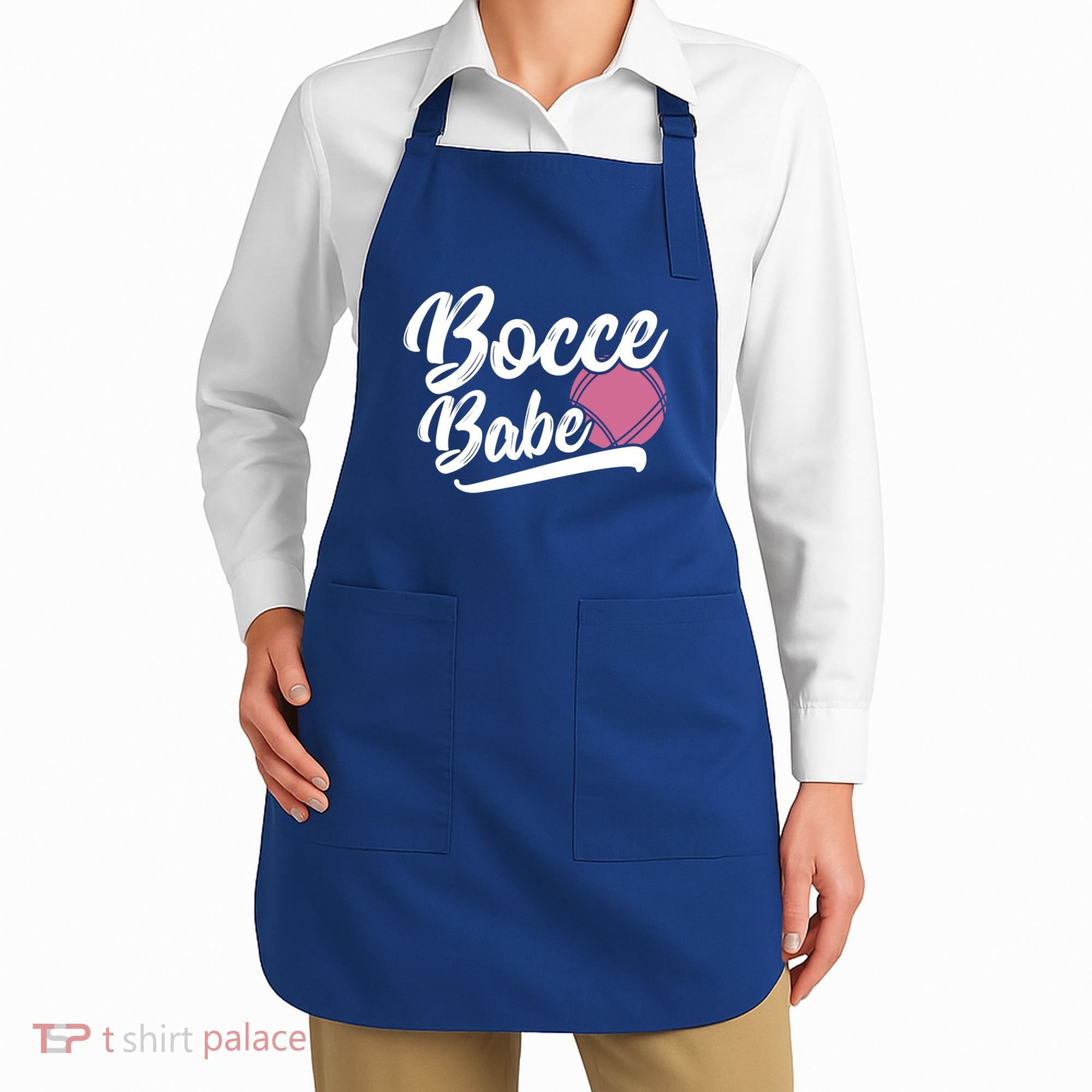 Bocce Funny Bocce Player Italian Bowling Bocce Ball Gift Apron