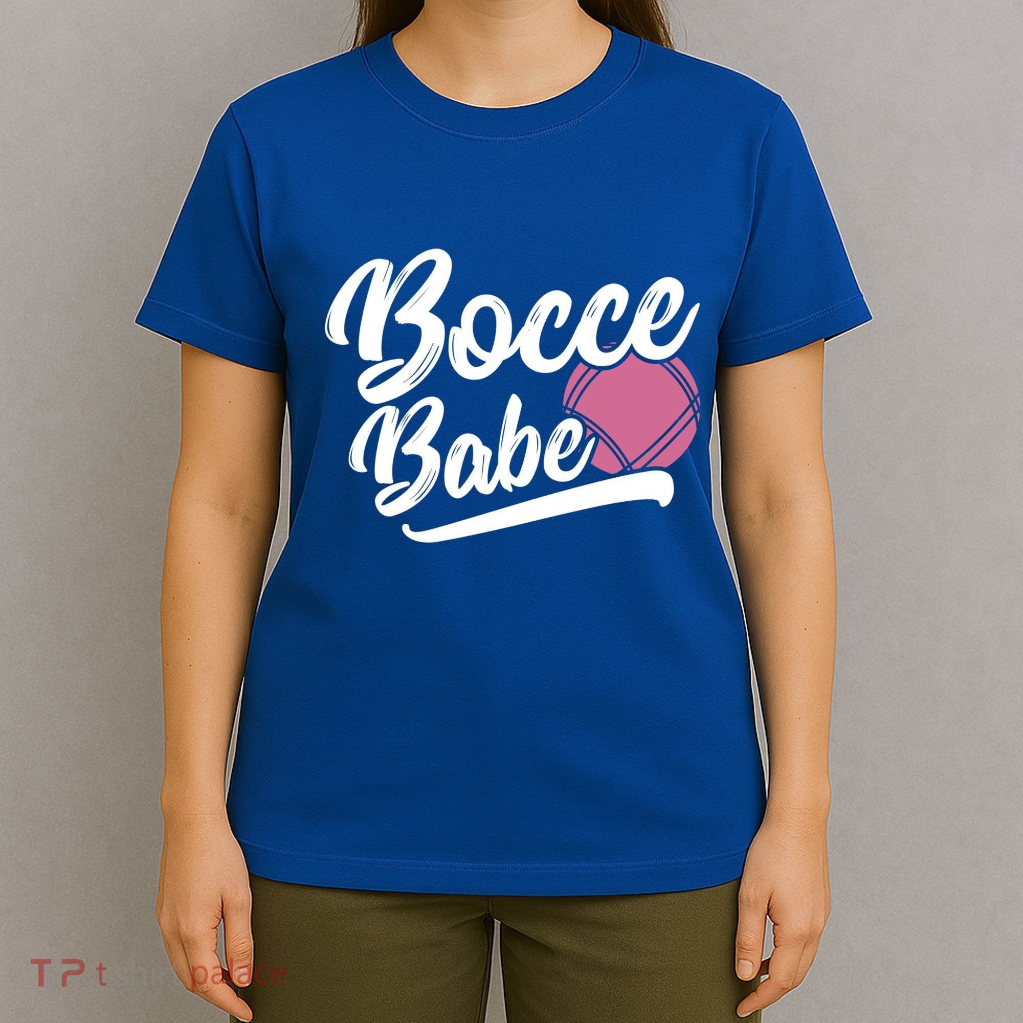 Bocce Funny Bocce Player Italian Bowling Bocce Ball Gift T-Shirt