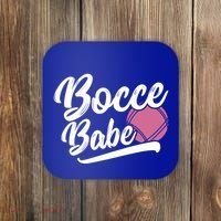 Bocce Funny Bocce Player Italian Bowling Bocce Ball Gift Coaster thumb 0