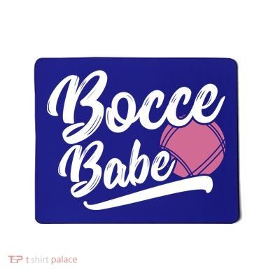 Bocce Funny Bocce Player Italian Bowling Bocce Ball Gift Mousepad