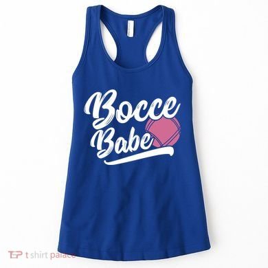Bocce Funny Bocce Player Italian Bowling Bocce Ball Gift Women's Tank Top