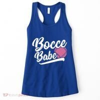 Bocce Funny Bocce Player Italian Bowling Bocce Ball Gift Women's Tank Top thumb 0