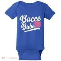 Bocce Funny Bocce Player Italian Bowling Bocce Ball Gift Baby Bodysuit thumb 0