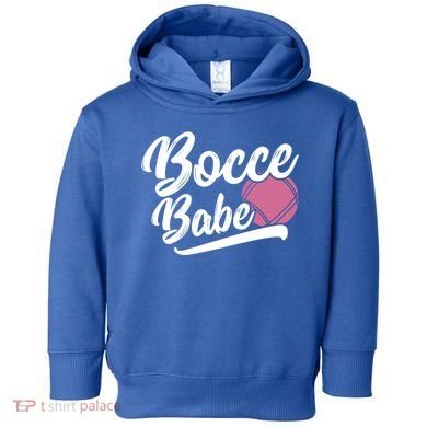 Bocce Funny Bocce Player Italian Bowling Bocce Ball Gift Toddler Hoodie
