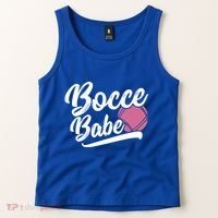 Bocce Funny Bocce Player Italian Bowling Bocce Ball Gift Tank Top thumb 2