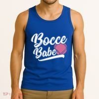 Bocce Funny Bocce Player Italian Bowling Bocce Ball Gift Tank Top thumb 3