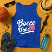 Bocce Funny Bocce Player Italian Bowling Bocce Ball Gift Tank Top thumb 4
